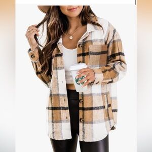 Beaully Women's Plaid Shacket